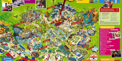 नक्शे के legoland मलेशिया